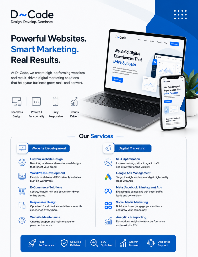 D~Code Digital Marketing Agency in Coimbatore